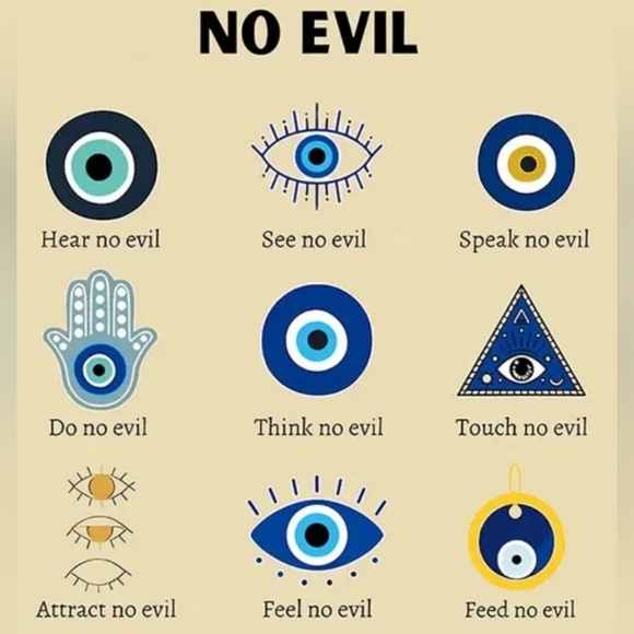 Flower Amulet Evil Eye Protection Blessings Nazar Bracelet Anklet - Picture 3 of 4